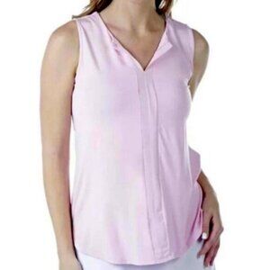 NEW LNBF Pink Bamboo Tank Top- Size Large (bin 1Q)